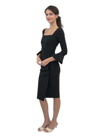 Astra Jersey Dress in Black