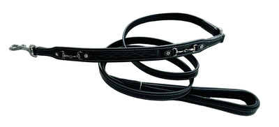 Full Grain Leather Dog Leash w/ Horse Bit