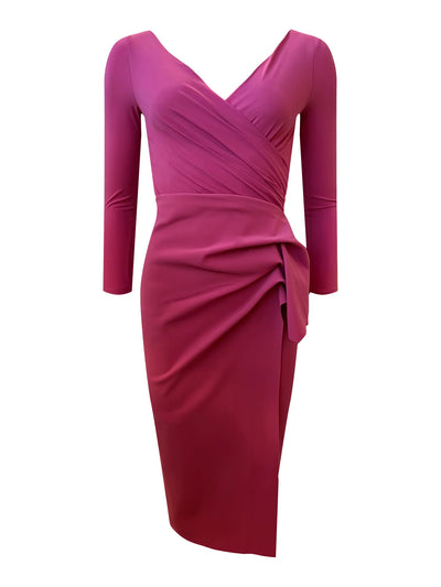 Agna Jersey Dress in Romantic