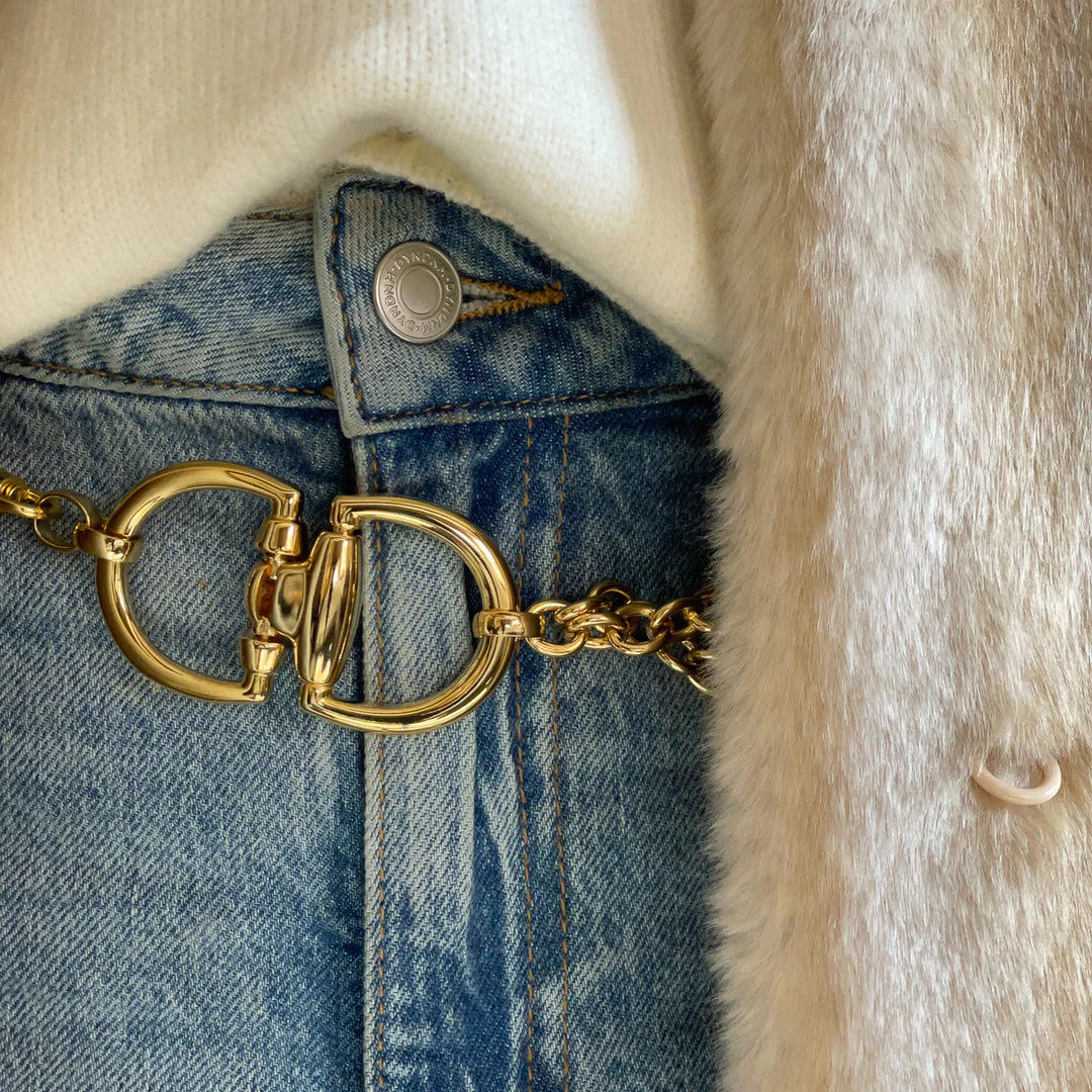 Cecelia Gold Chain Belt