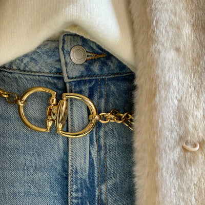 Cecelia Gold Chain Belt