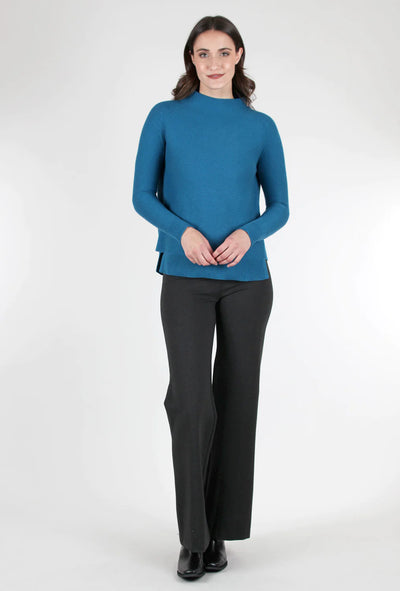 Garter Stitch Funnel - Ocean