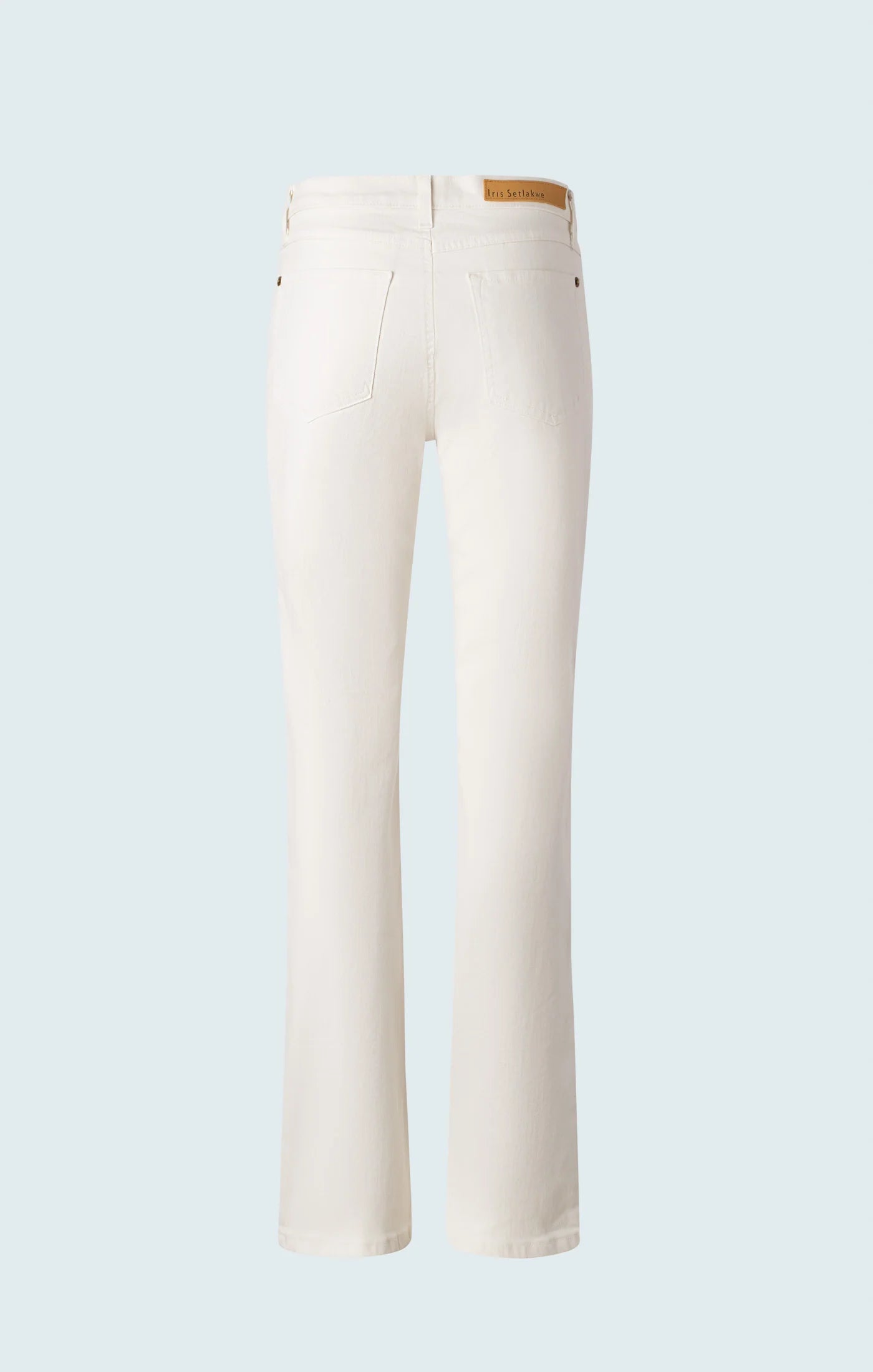 Marianne True Straight Leg Jean - Bone Denim