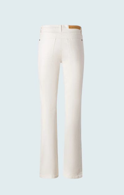 Marianne True Straight Leg Jean - Bone Denim