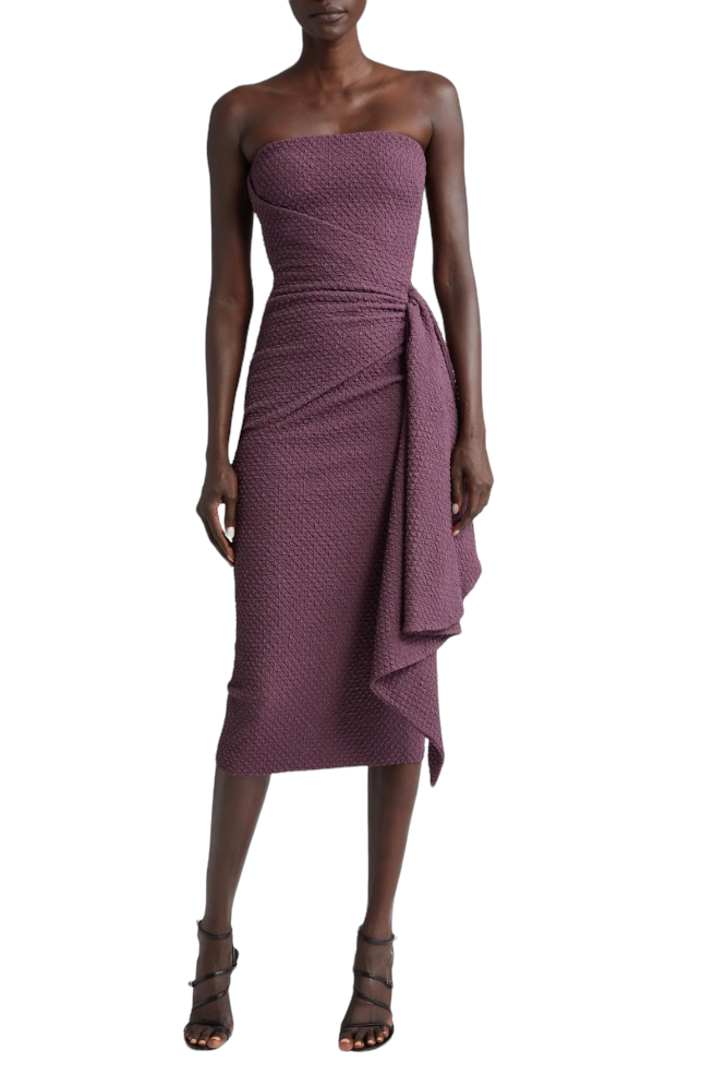 Airi Cloque' Midi Dress