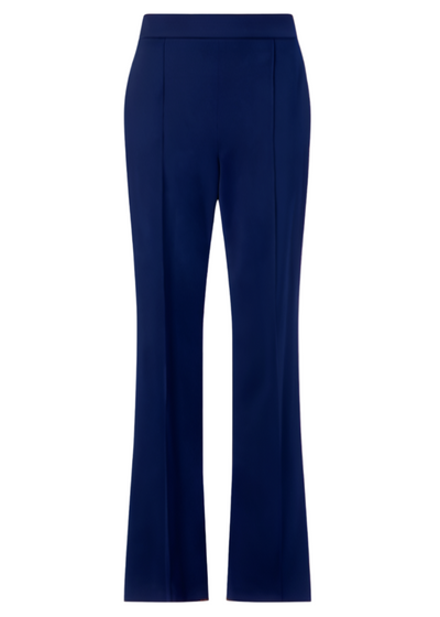 Wide Leg Pintuck Pant in Dusk Navy