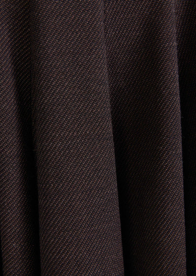 Kotaku Day Dress in Dark Brown/Black