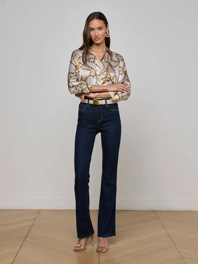 Ruth Straight-Leg Jean in Koval