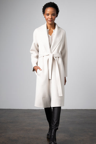 Shawl Collar Coat - Flannel