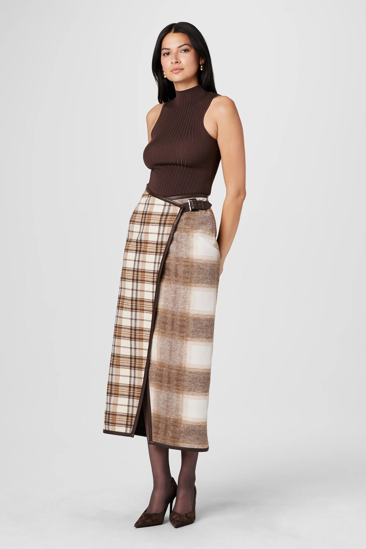 Casey Butterscotch Wrap Skirt