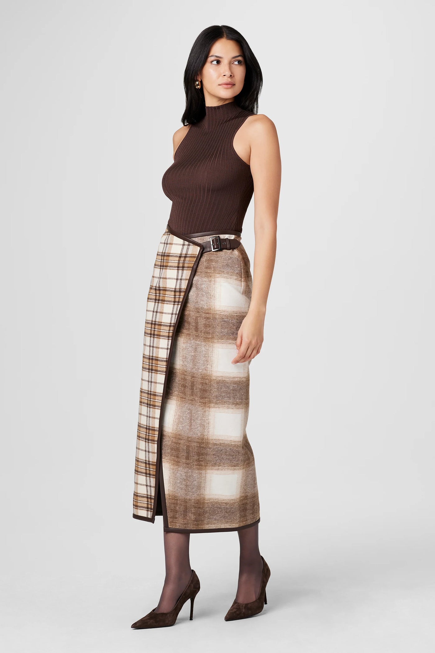 Casey Butterscotch Wrap Skirt