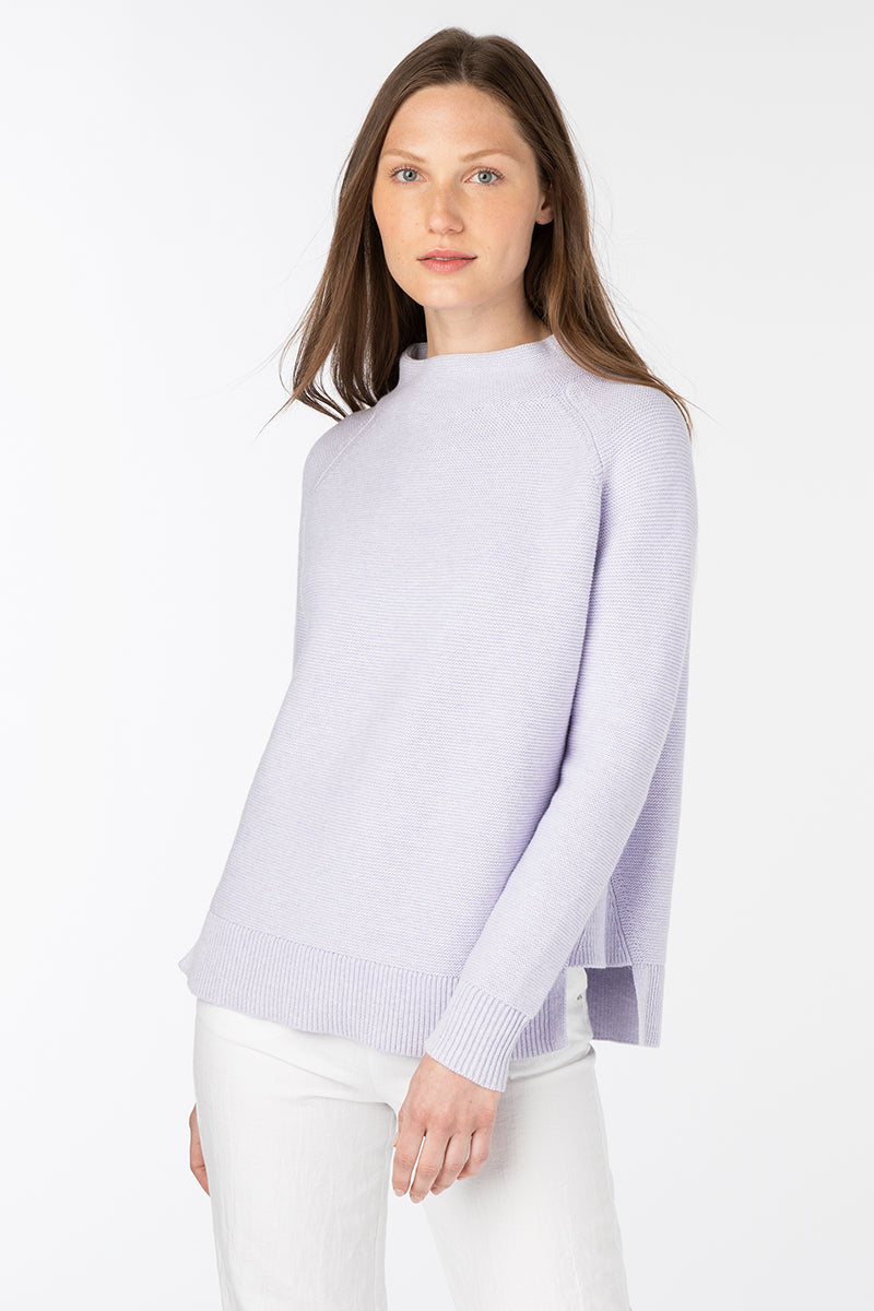 Garter Funnel Sweater - Sunrise