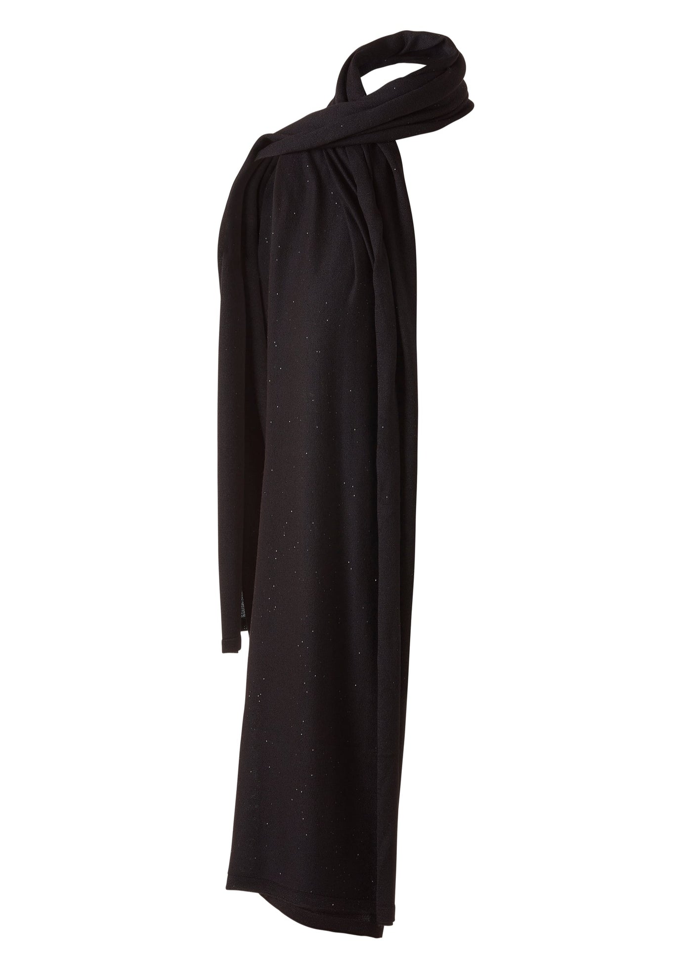 Sequin Wrap in Black