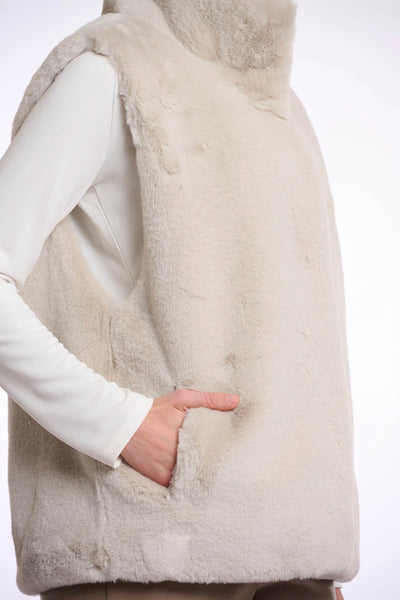 Lison Waistcoat Vest in Birch