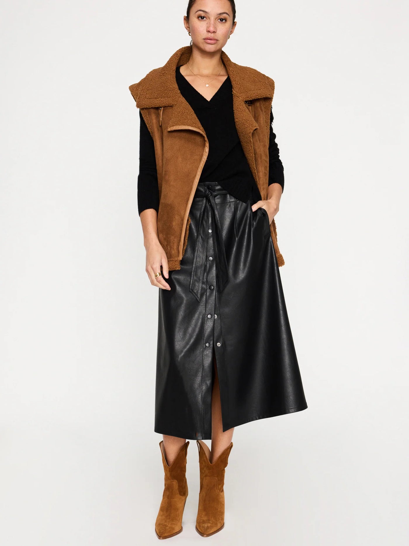 Loredo Vest - Camel
