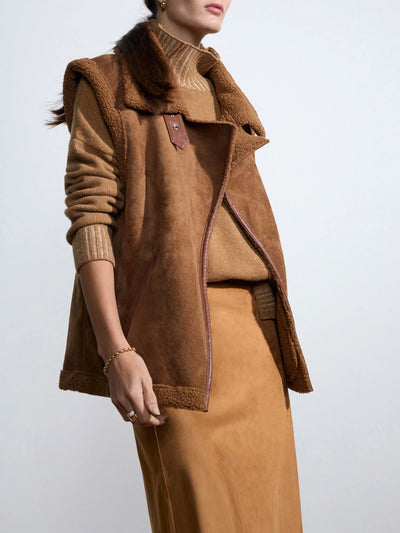 Loredo Vest - Camel