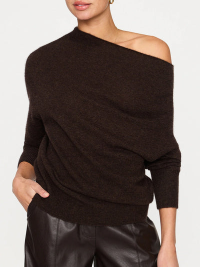 Lori Off Shoulder - Carob Melange