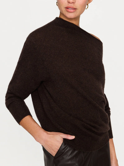 Lori Off Shoulder - Carob Melange