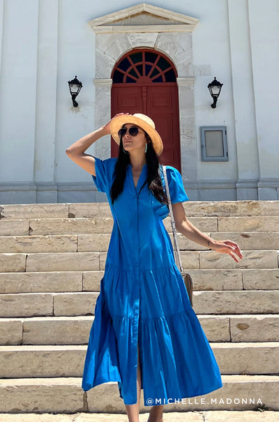 Havana Dress - Azure