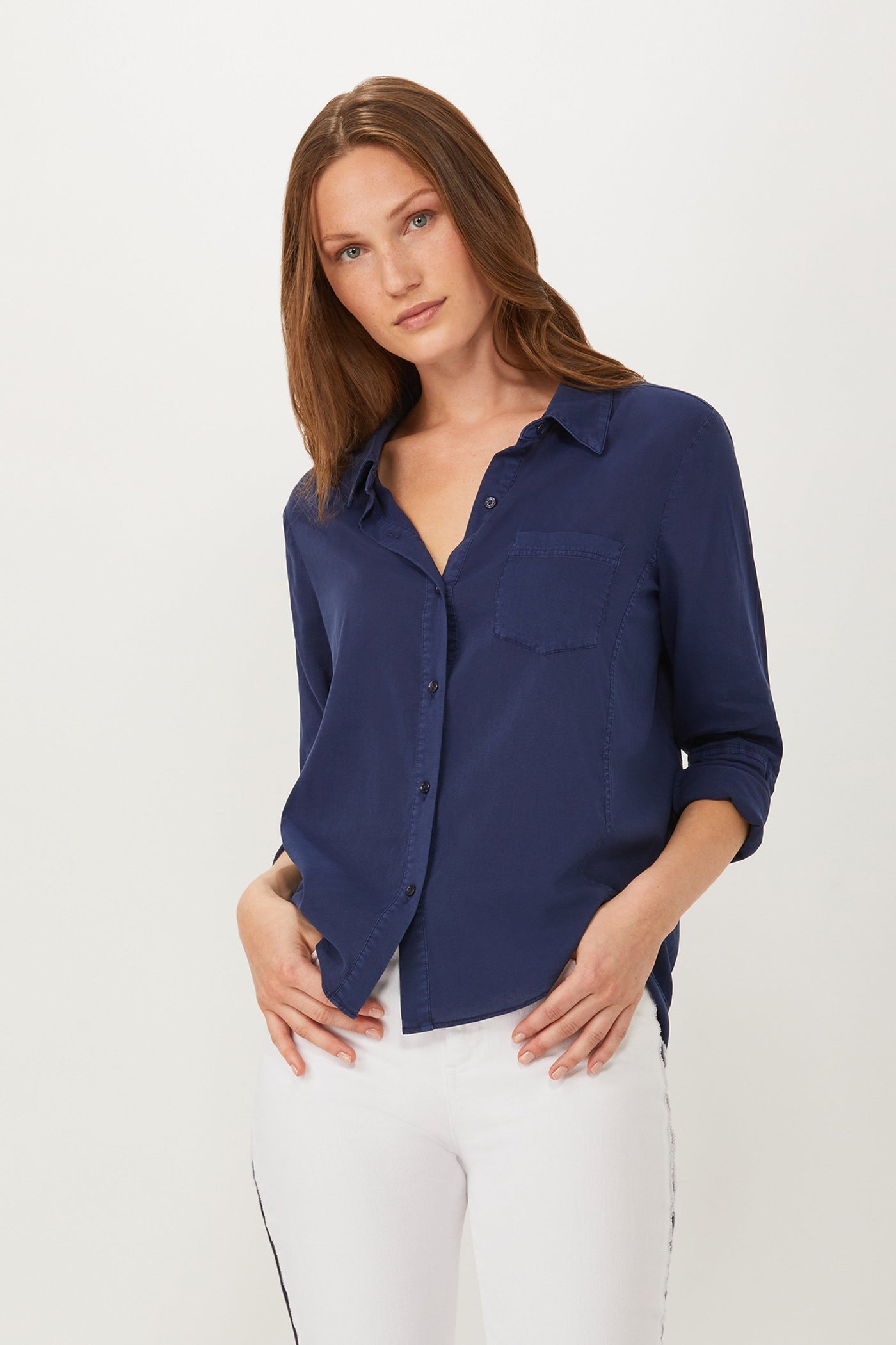 Hepburn New Classic Shirt - Navy