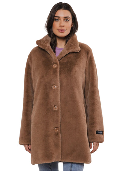 Nonna Coat in Twig