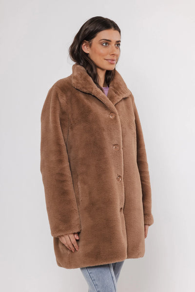 Nonna Coat in Twig
