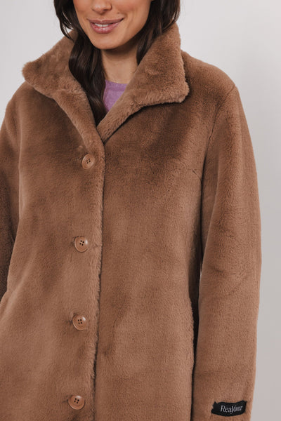Nonna Coat in Twig