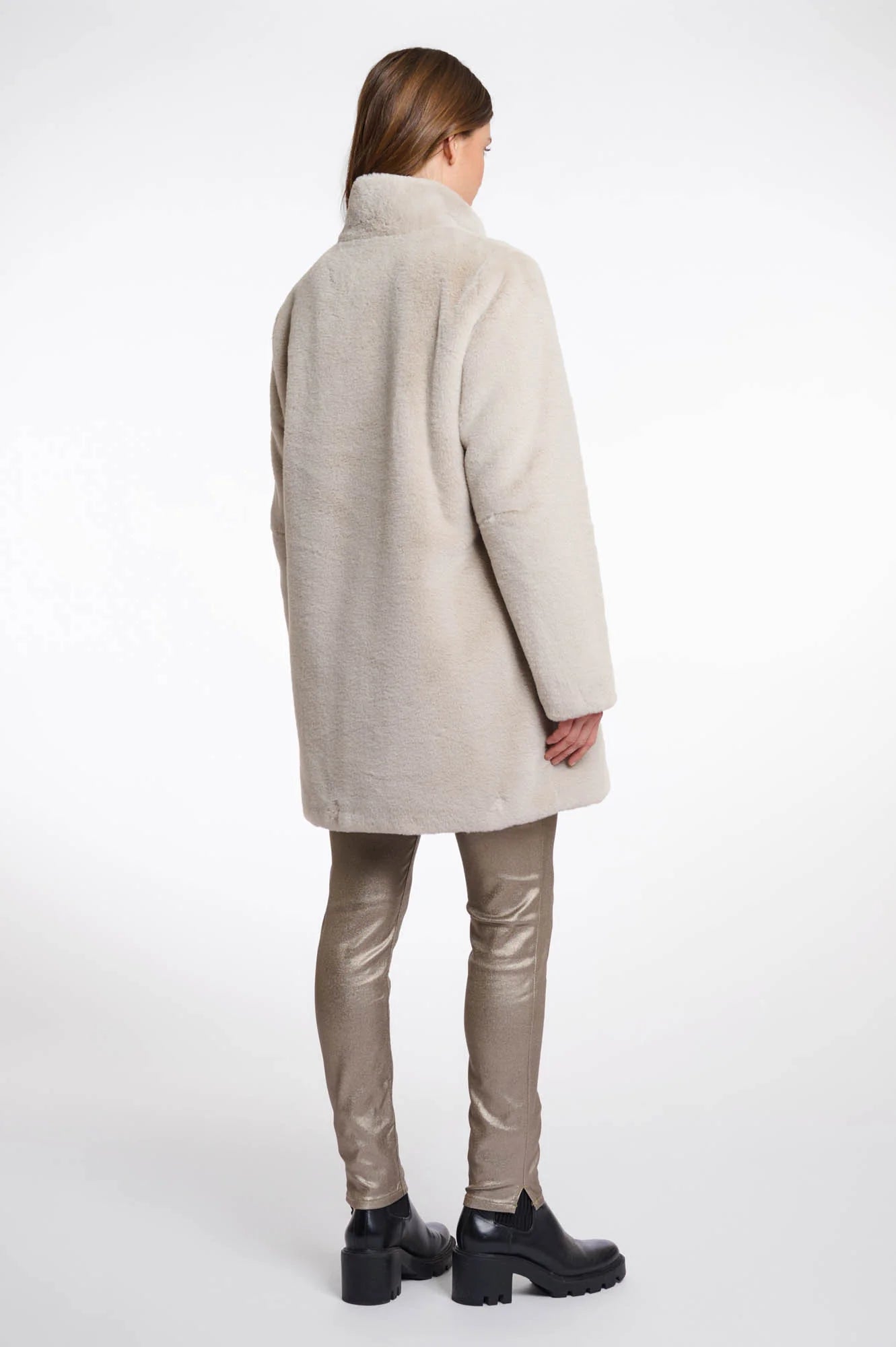 Nonna Coat in Birch
