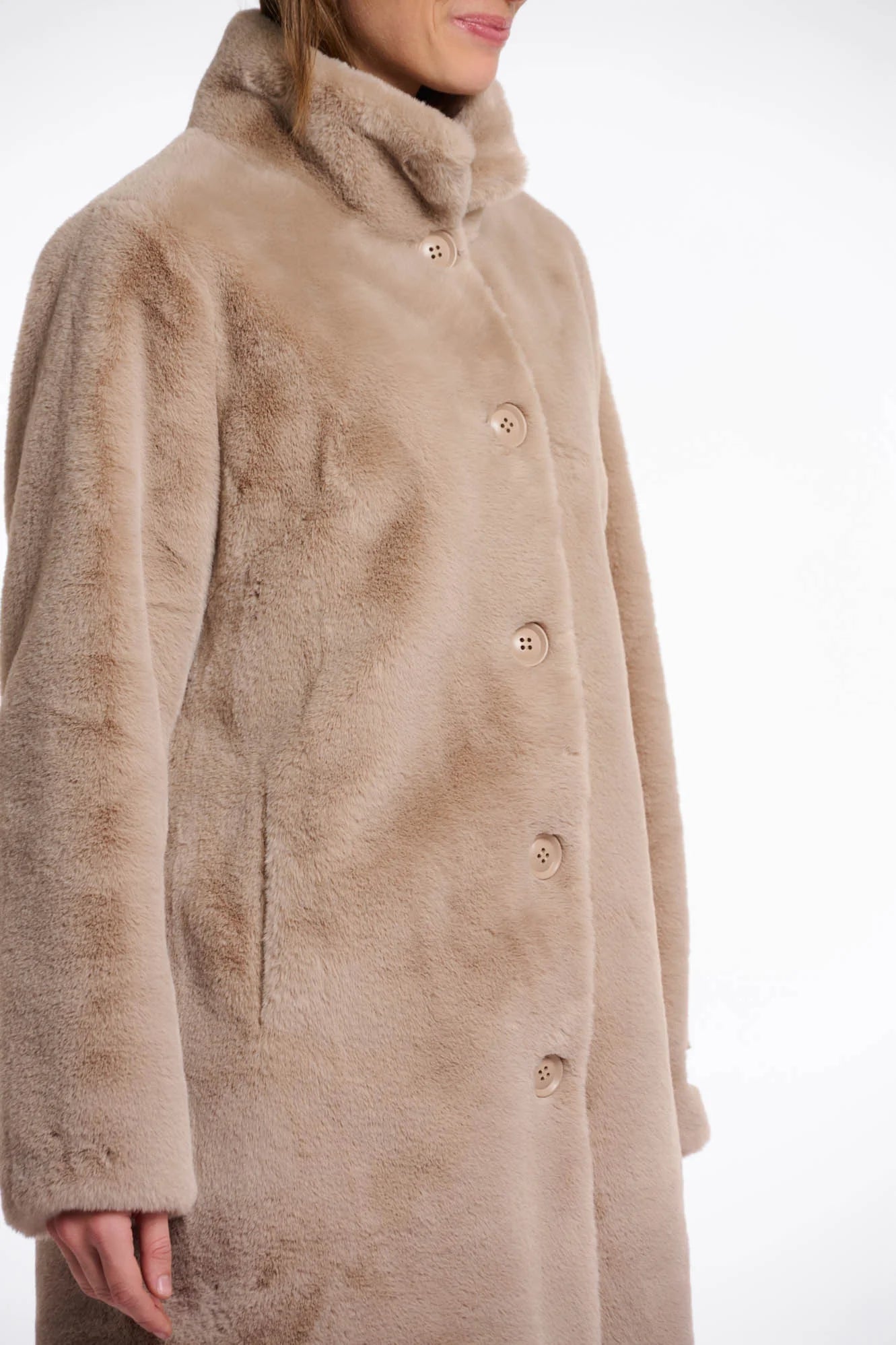 Nonna Coat in Oat