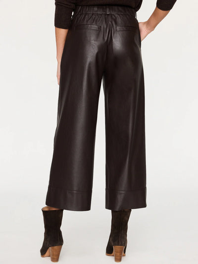Odele Cropped Pant - Dark Brown