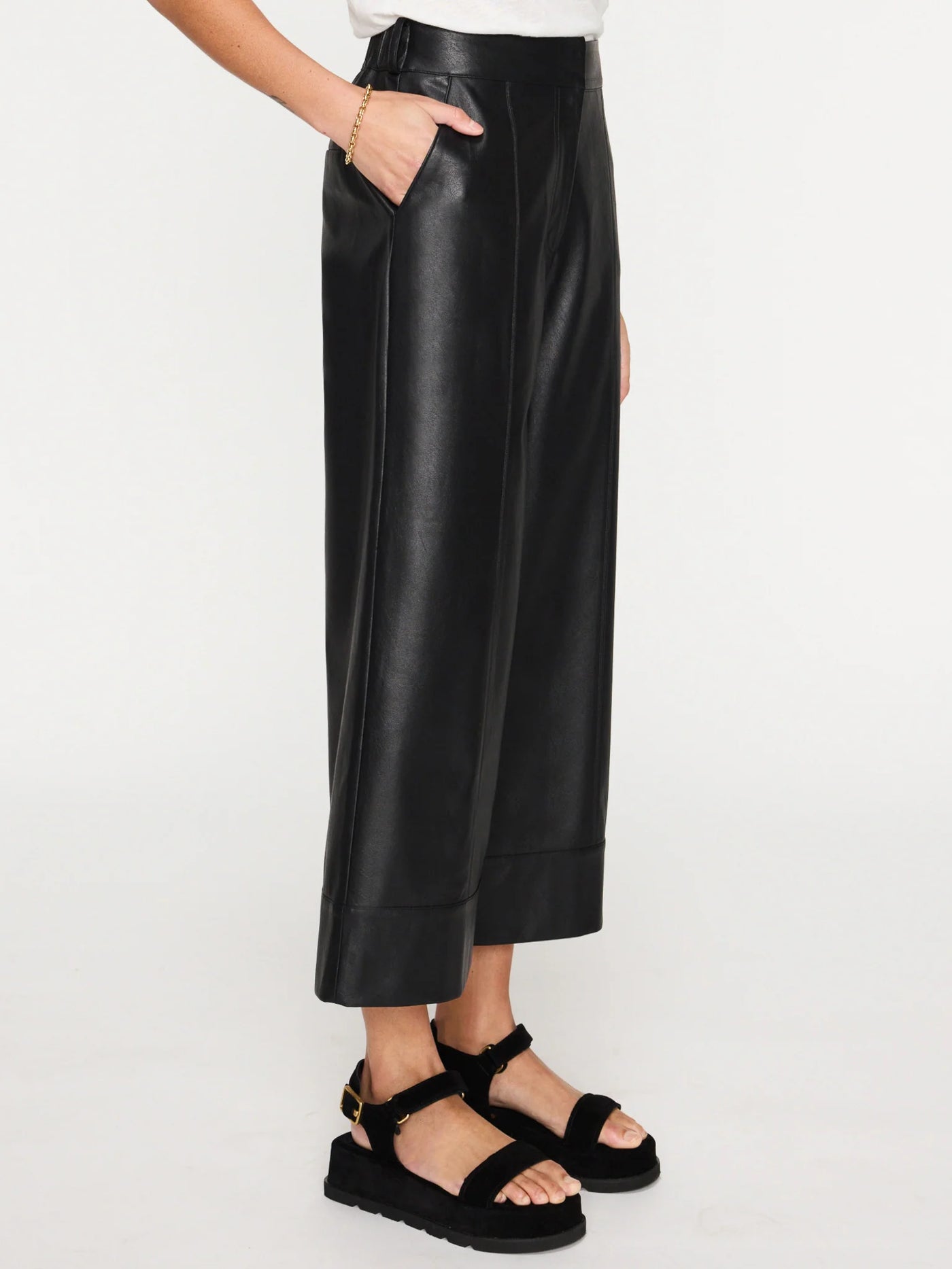 Odele Cropped Pant - Black