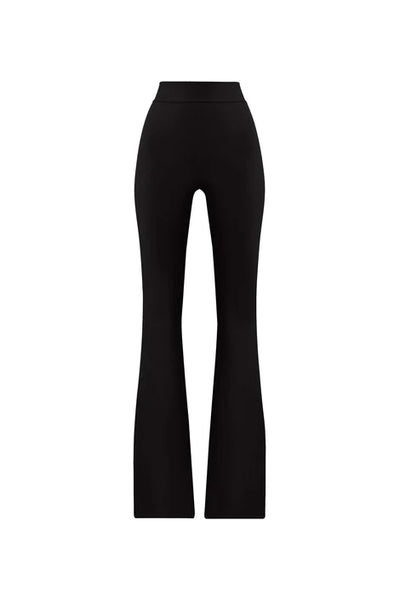 Venus High Waist Jersey Pant in Black