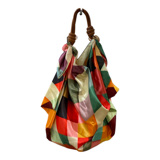 Print Scarf Handbag - Multi