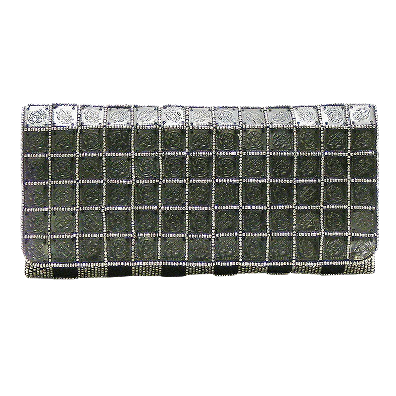 Antique Silver & Metal Clutch