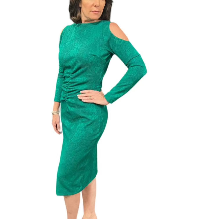 Corea Tricot Dress - Jade