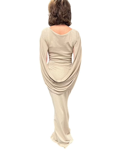 Akeem Sugar Shimmer Dress in Quarzo