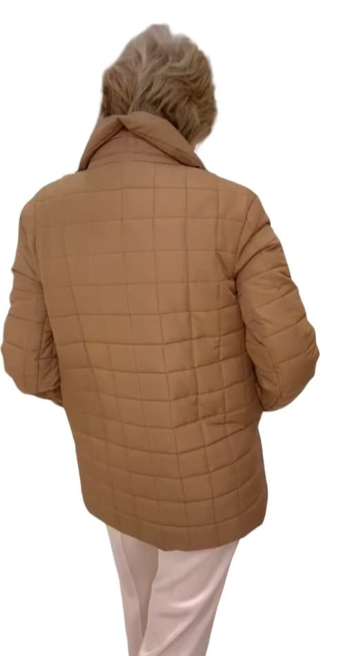 Quilted Puff Coat - Vienna