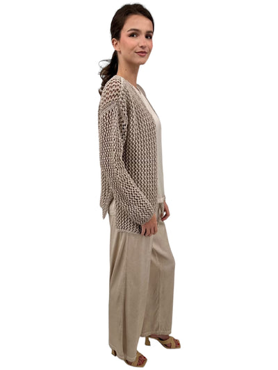 Pam Cardigan in Beige