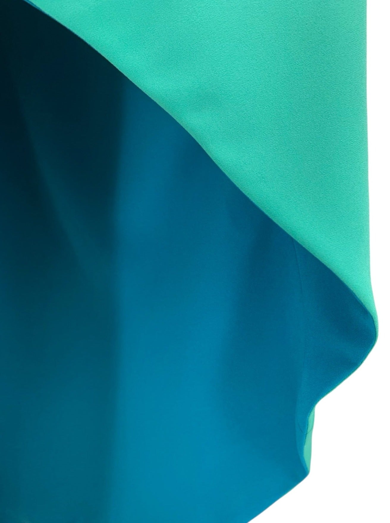 Reversible V-Neck Dress in Jade/Tourmaline