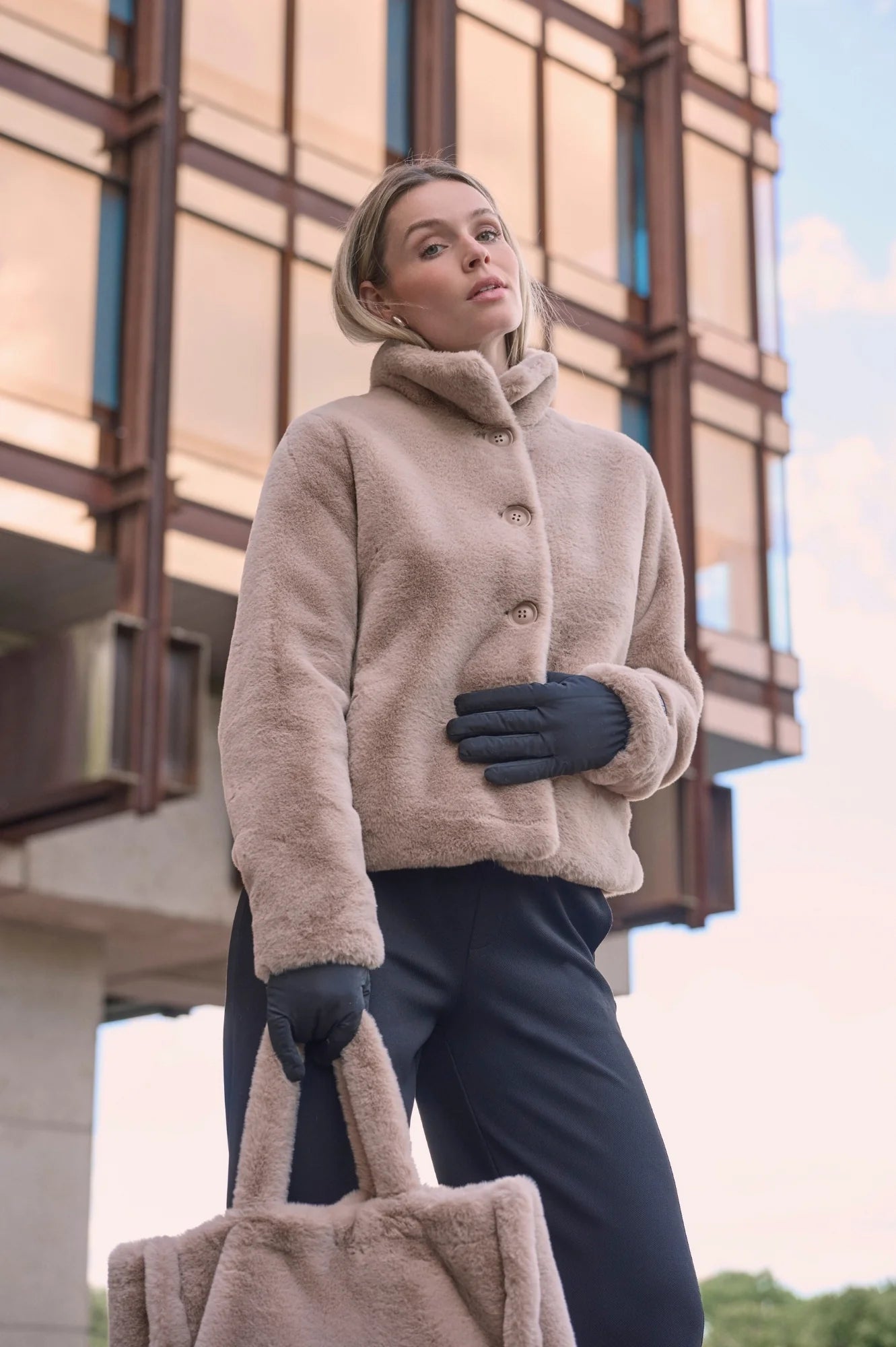Vie Jacket in Oat
