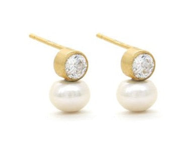 Petite Traveling Lantern Earrings - 14K Gold
