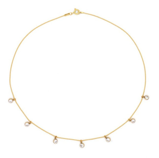 Petite Well-Traveled Necklace - Gold