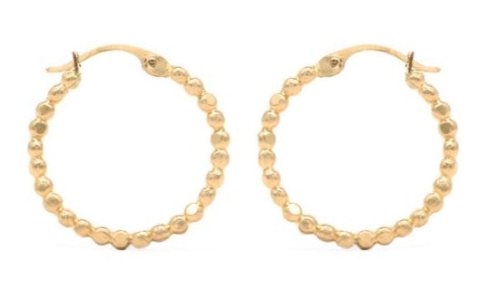 Standard Origami Hoop 14K Gold-Filled