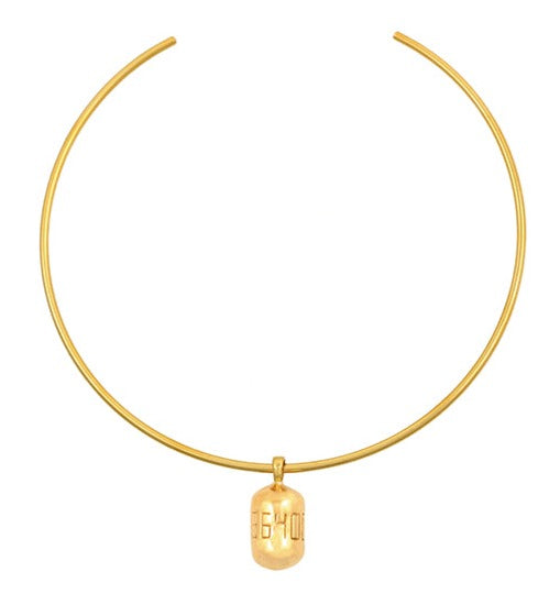 Fortune Buoy Neckwire - 18K Gold Over Bronze