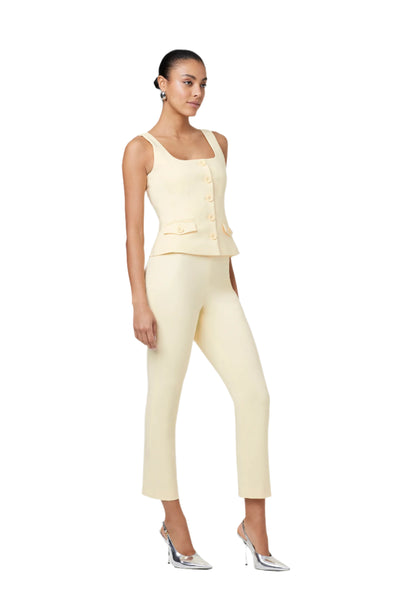 Claire Cigarette Pants in Butter