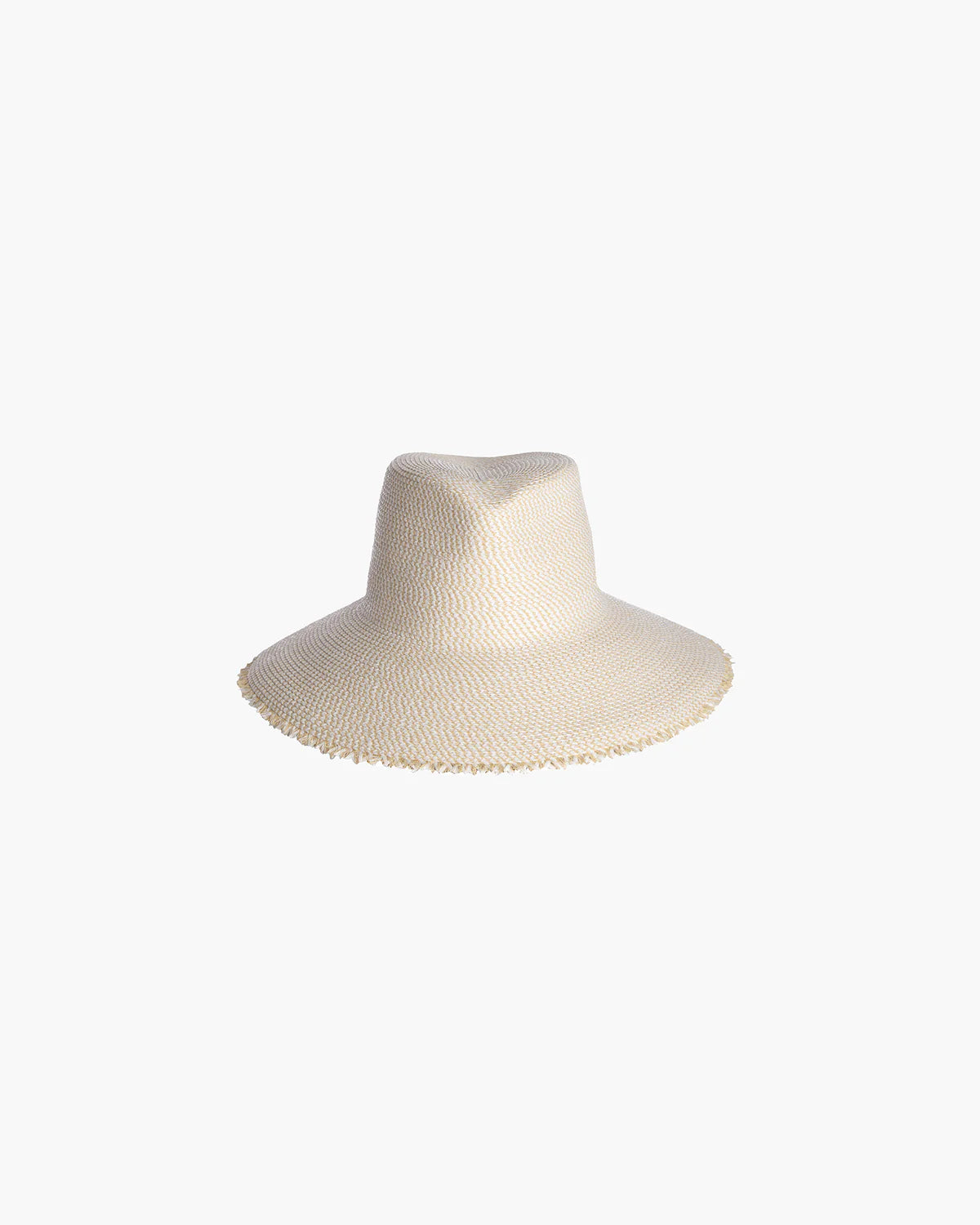 Squishee® A-List Packable Fedora in White Mix