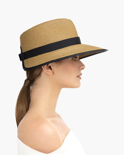 The Suncrest Visor in Peanut