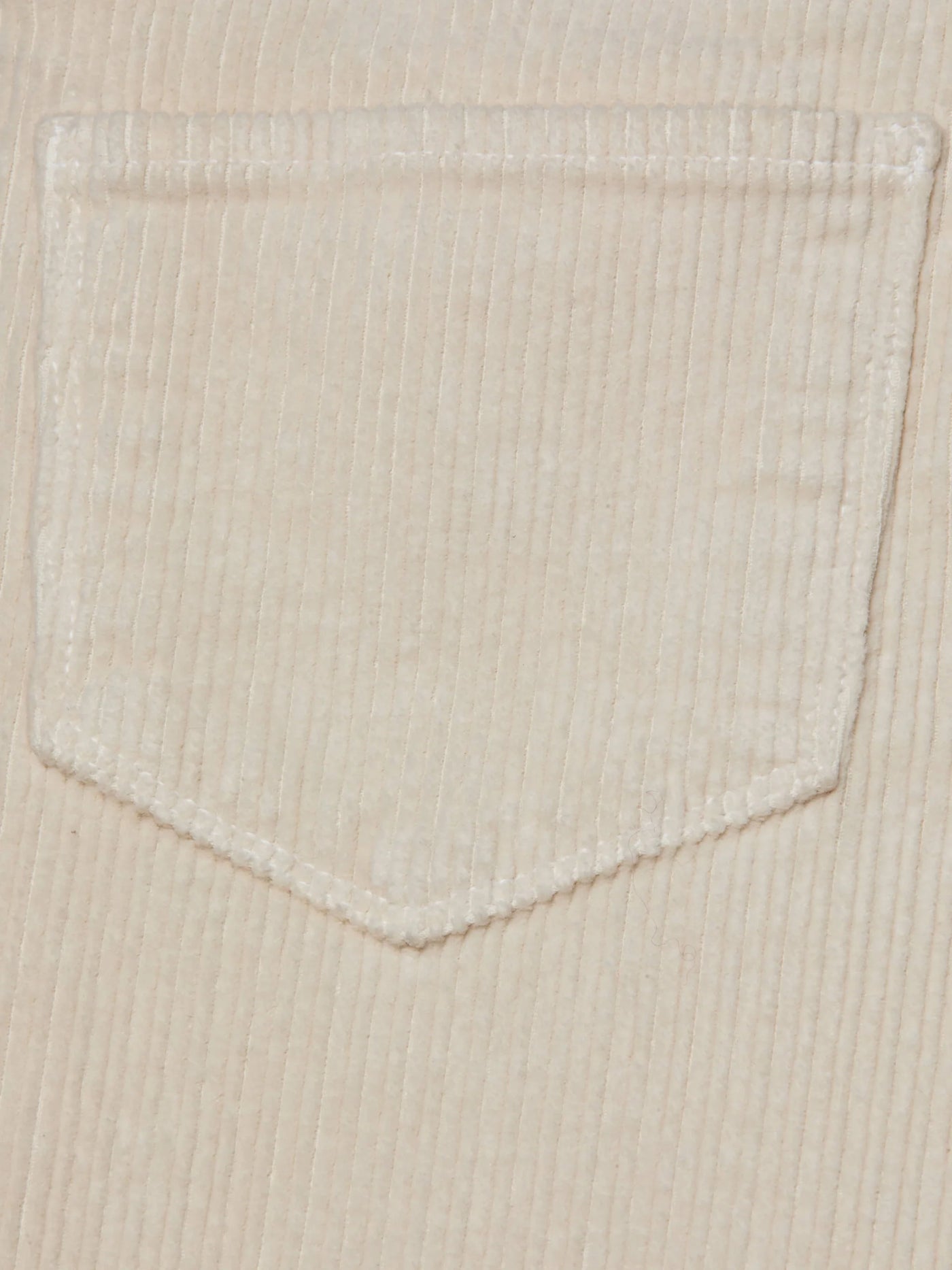 Scottie Corduroy Wide-Leg Jean in French Vanilla
