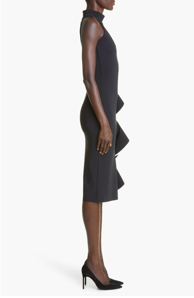 Asiliah Ruffle Sheath Dress