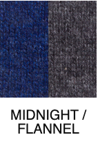 Men's Rib Pullover Hoodie - Midnight